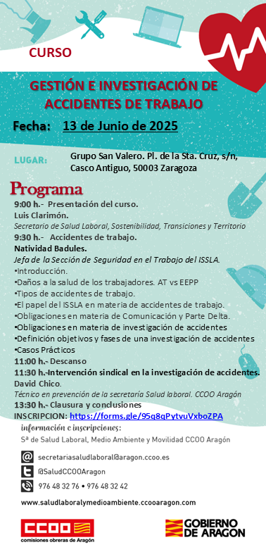 Curso sobre Gestión e Investigación de accidentes Curso sobre Gestión e Investigación de accidentes